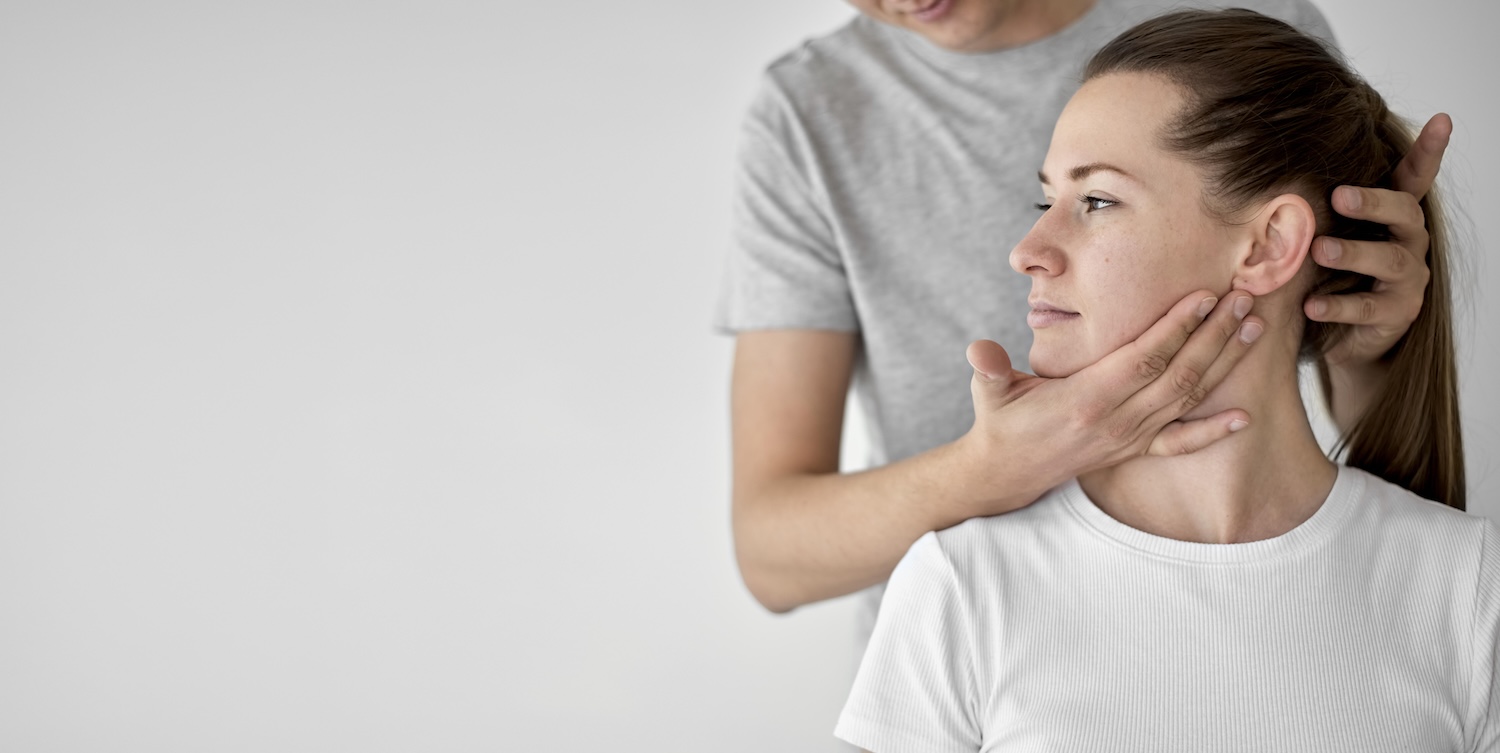 La fisioterapia para problemas de mandibula